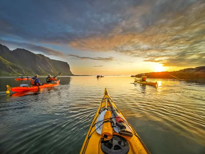 Eggum: Lofoten Islands Midnight Sun Kayak Tour