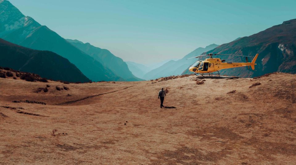 Everest Base Camp Helicopter Landing Tour