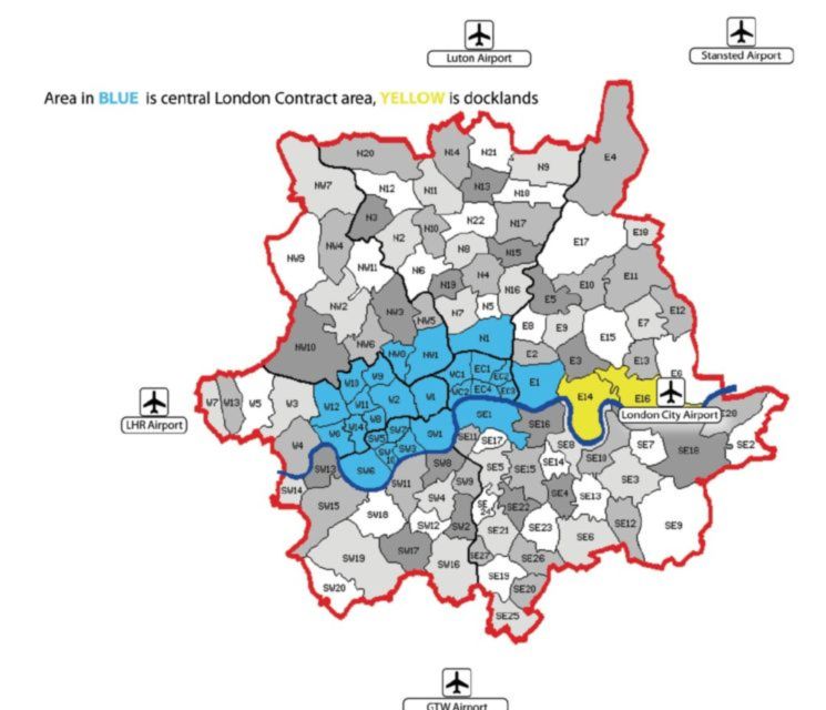 Executive Transfer Central London to Harwich Port - Service Overview