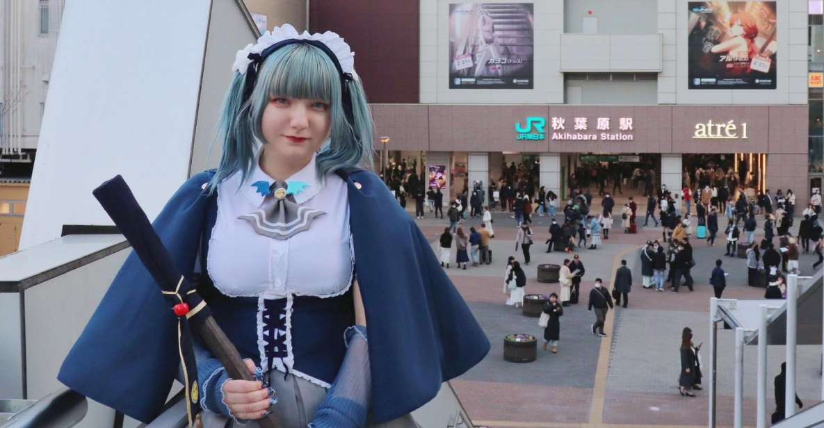 Expert Anime Guide in Akihabara With a Maid Witch