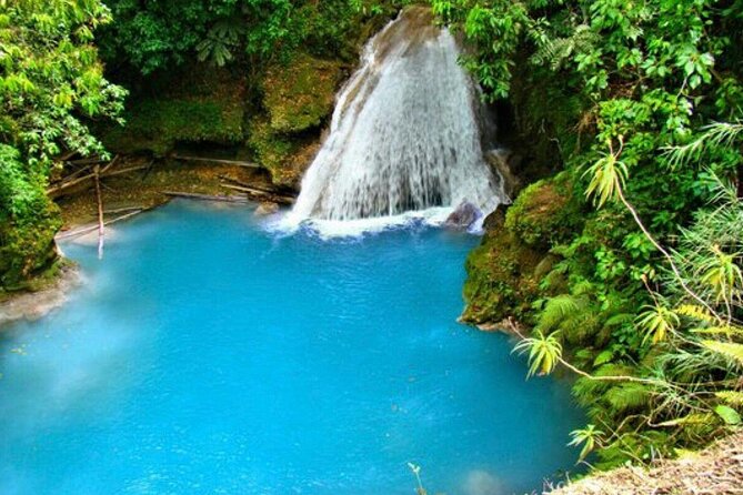 Explore Scenic Tropical Waterfalls at Blue Hole