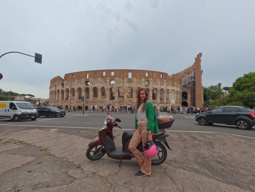 🛵 Rome: Private Scooter Guided Tour, Day – Night Ride💘🛵