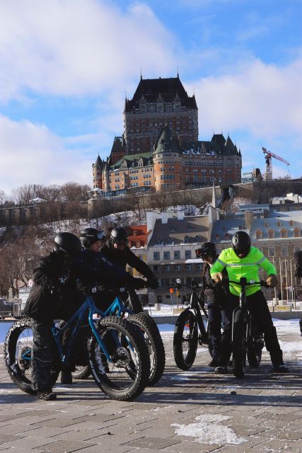 Fatbike Tour of Quebec City in the Winter