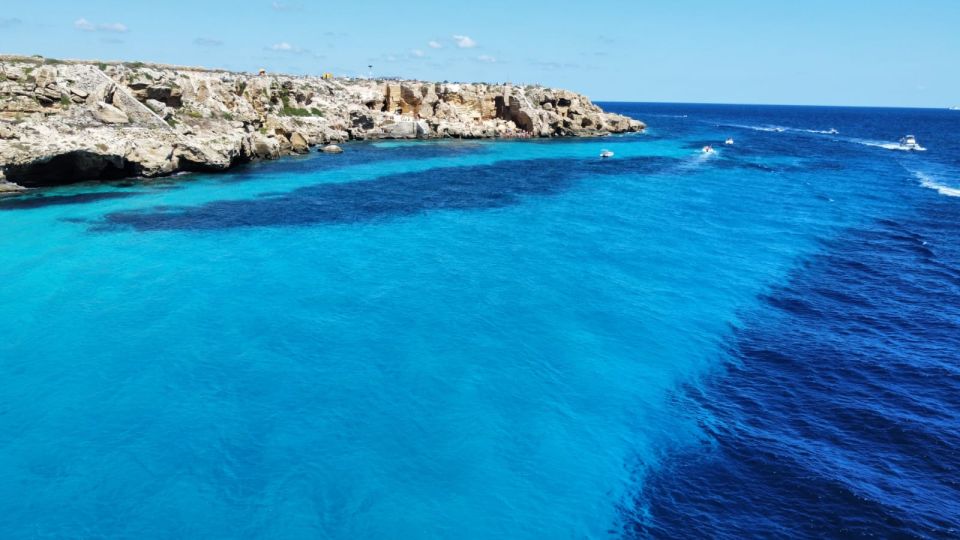 Favignana and Levanzo in Relaxation With Yacht Floen