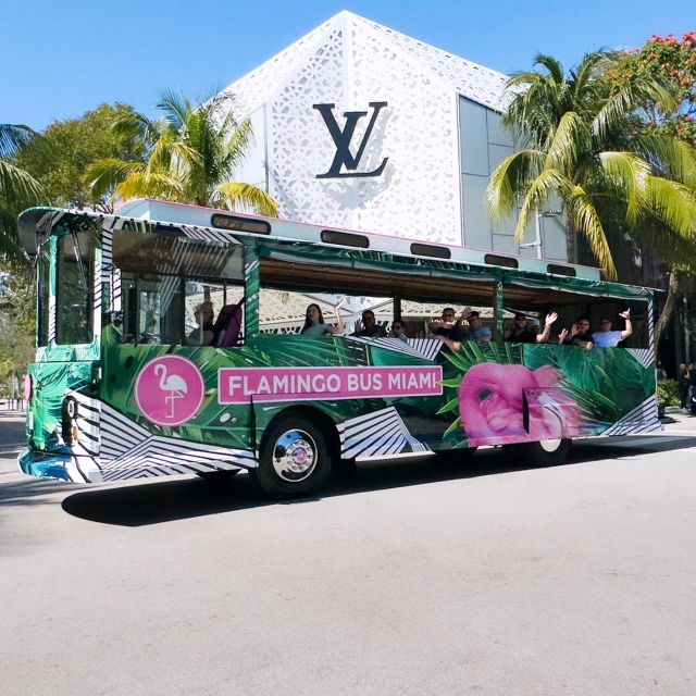 Flamingo Bus Miami Tour Miami Beach Wynwood Design District