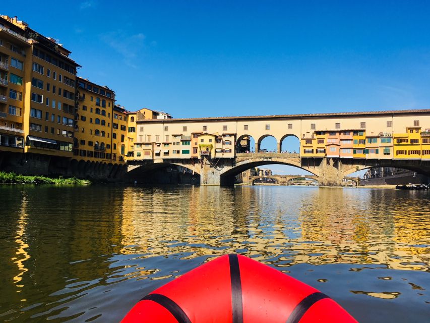 Florence: Ponte Vecchio and City Sights Guided Kayak Cruise