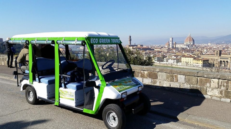 Florence: Private City Highlights Electric Golf Cart Tour