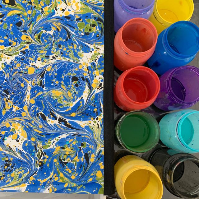 Florentine Paper Marbling, an Artisan Experience!