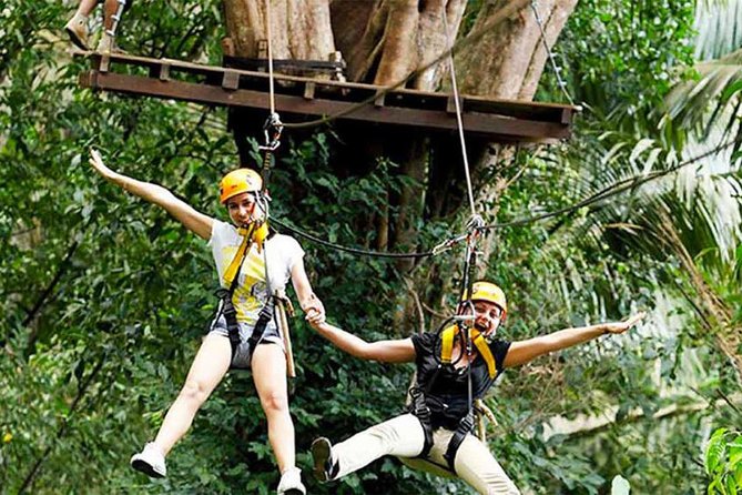 Flying Hanuman Ziplining Experience