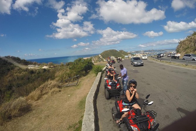 For Hotel Guests: Guided ATV Tour Dutch/French St. Maarten – Highlights & Beach