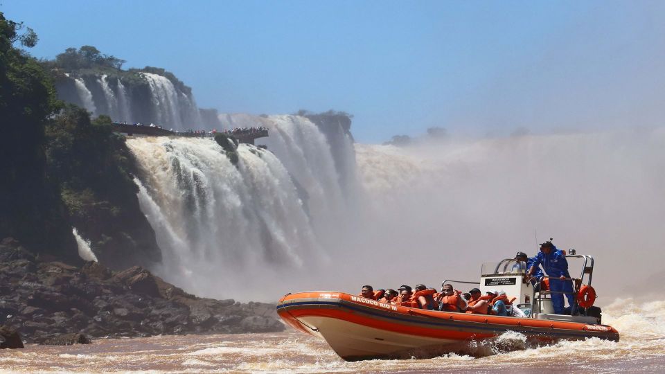 Foz Do Iguaçu: Brazilian Falls Trip With Macuco Safari Boat