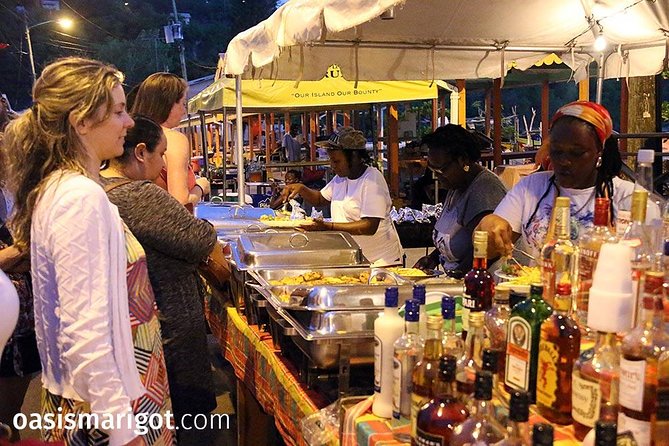 Friday Night Street Party in St. Lucia - Overview of the Event