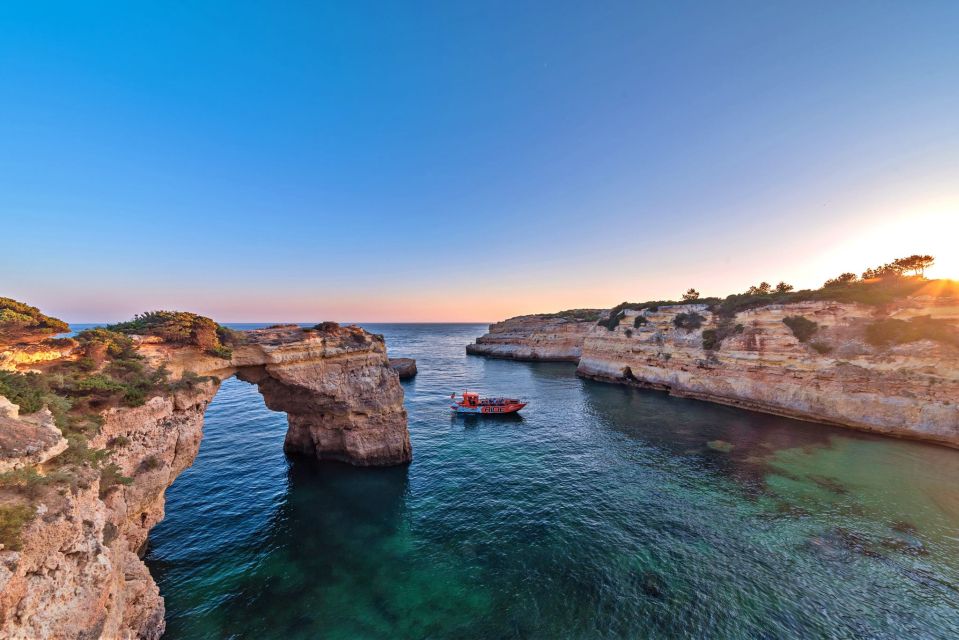 From Albufeira: Benagil Cave Sunset Cruise