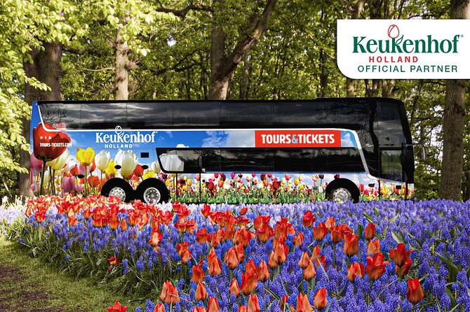 From Amsterdam: Keukenhof Flower Park Ticket and Transfer 2025