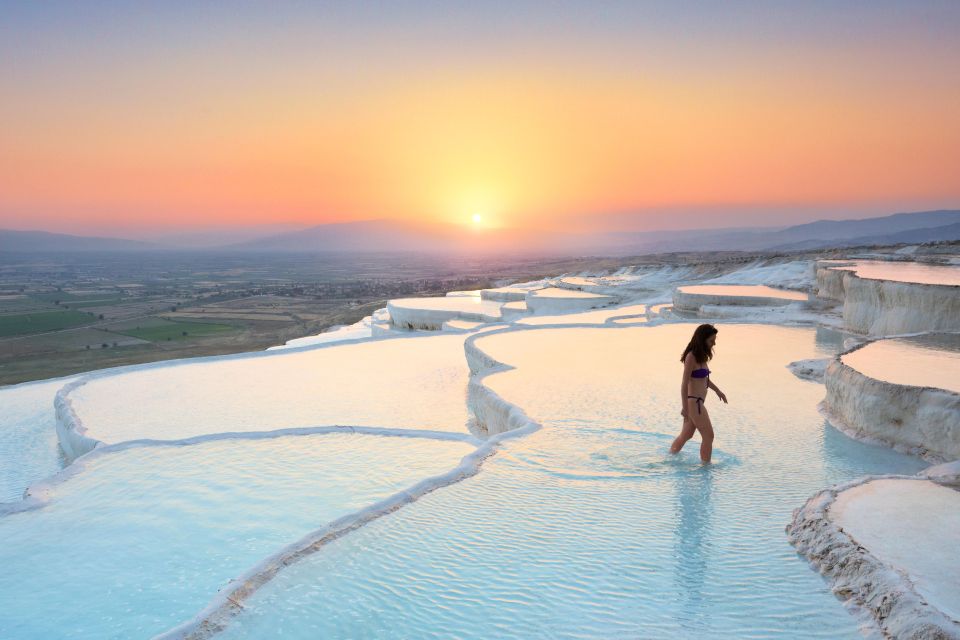 From Antalya/Kemer: Pamukkale & Hierapolis Day Trip W/Meals