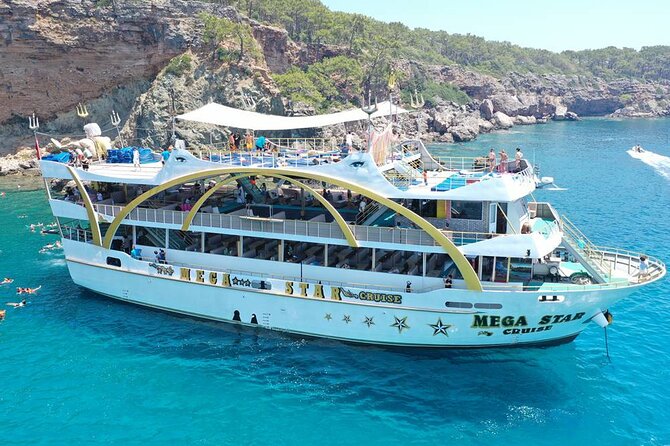 From Antalya to Kemer Mega Star Boat Trip W/Free Transfer - Convenient 2-Way Transfers From Antalya/Lara