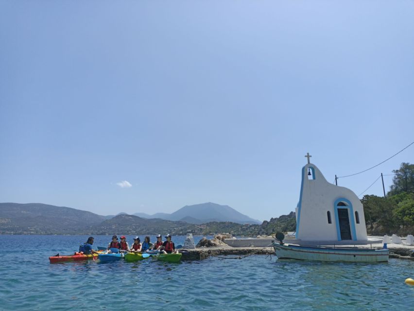 From Athens: Corinthian Gulf Guided Sea Kayaking Tour