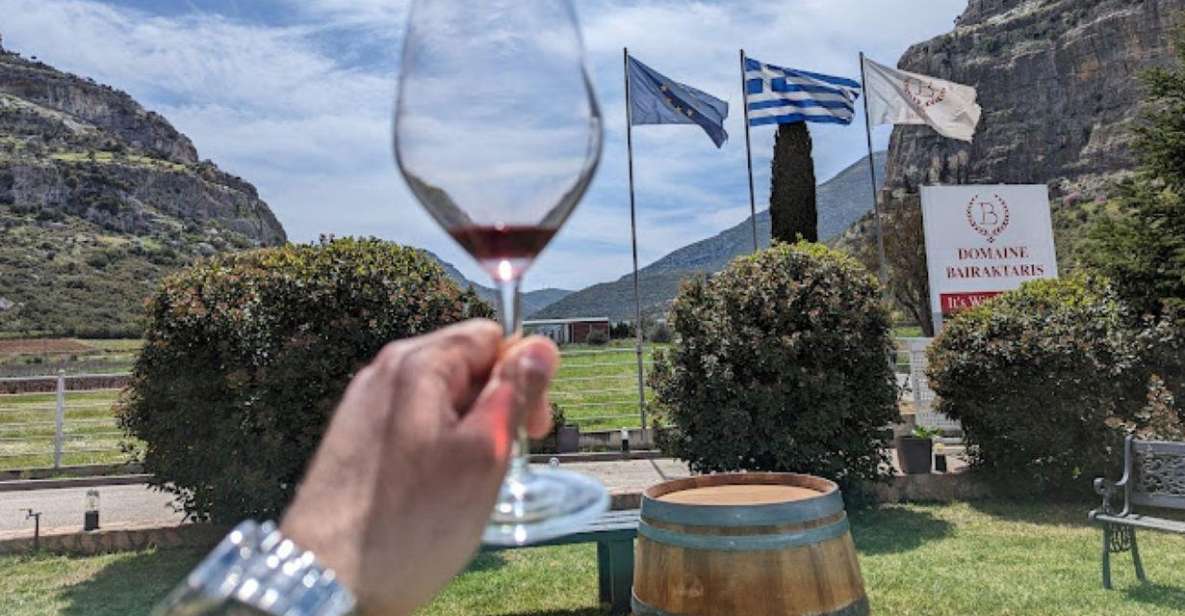 From Athens: Wine Roads Private Tour With Wine Tasting