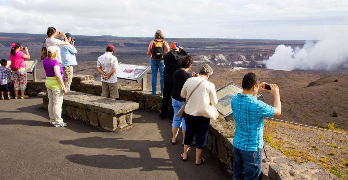 From Big Island-Volcanoes & Waterfall Tour in a Small Group