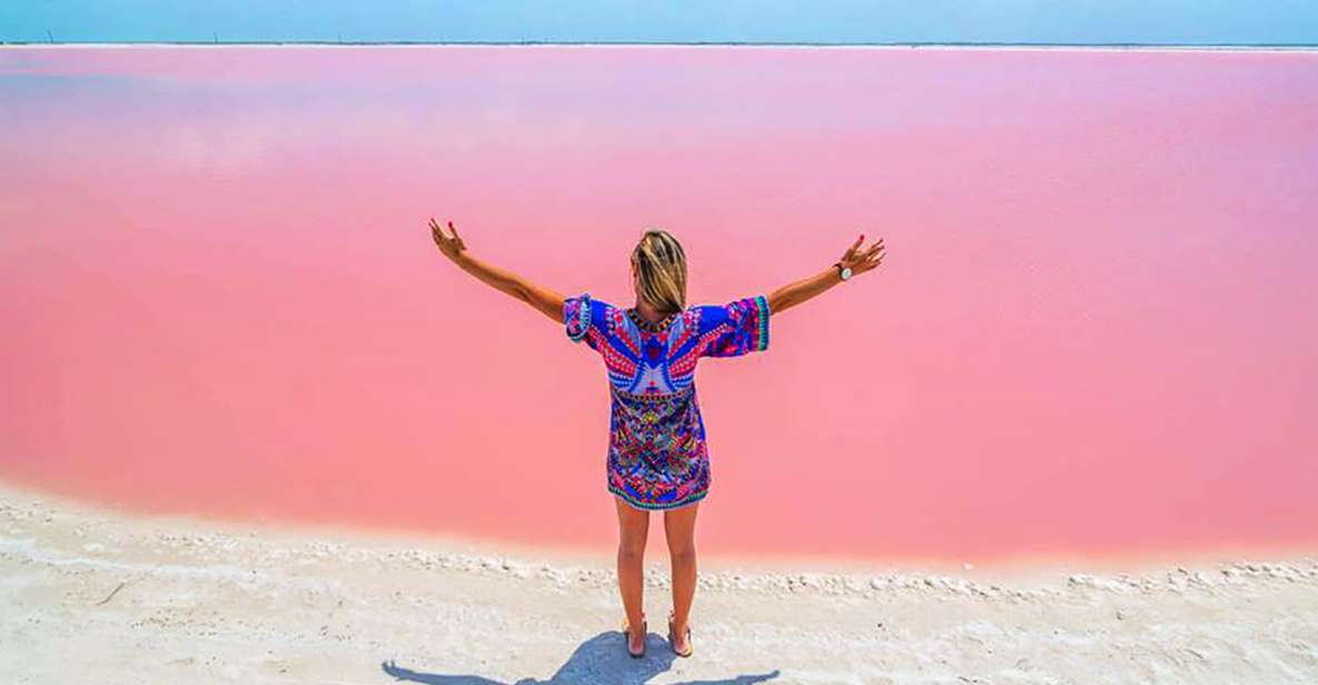 From Cancún: Day Trip to the Las Coloradas Pink Lakes