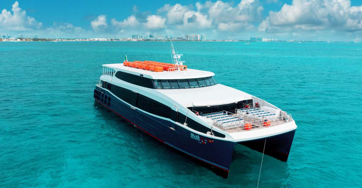 From Cancun: Ferry Tickets to Isla Mujeres