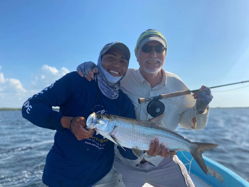 From Cancun: Tarpon Fly Fishing Tour in San Felipe, Yucatan