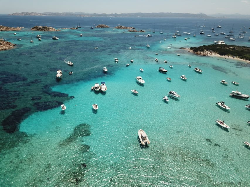 From Cannigione: La Maddalena Archipelago Luxury Dinghy Tour