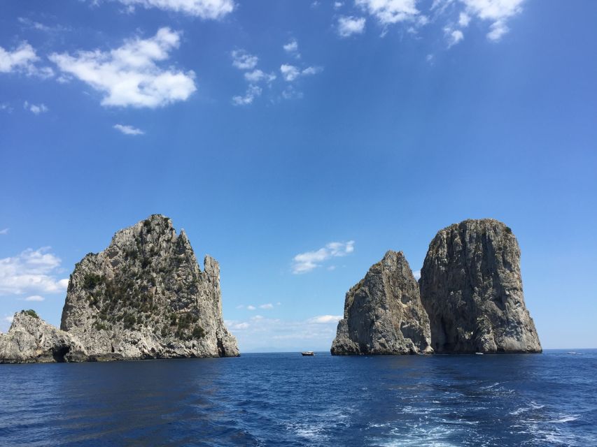 From Capri: Capri and Positano Full-Day Private Boat Trip