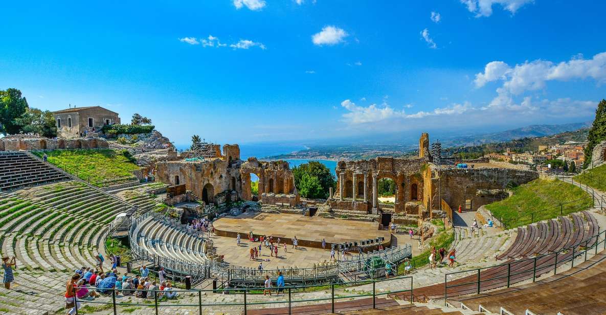 From Catania: Etna, Taormina, Isola Bella Audio-Guided Tour