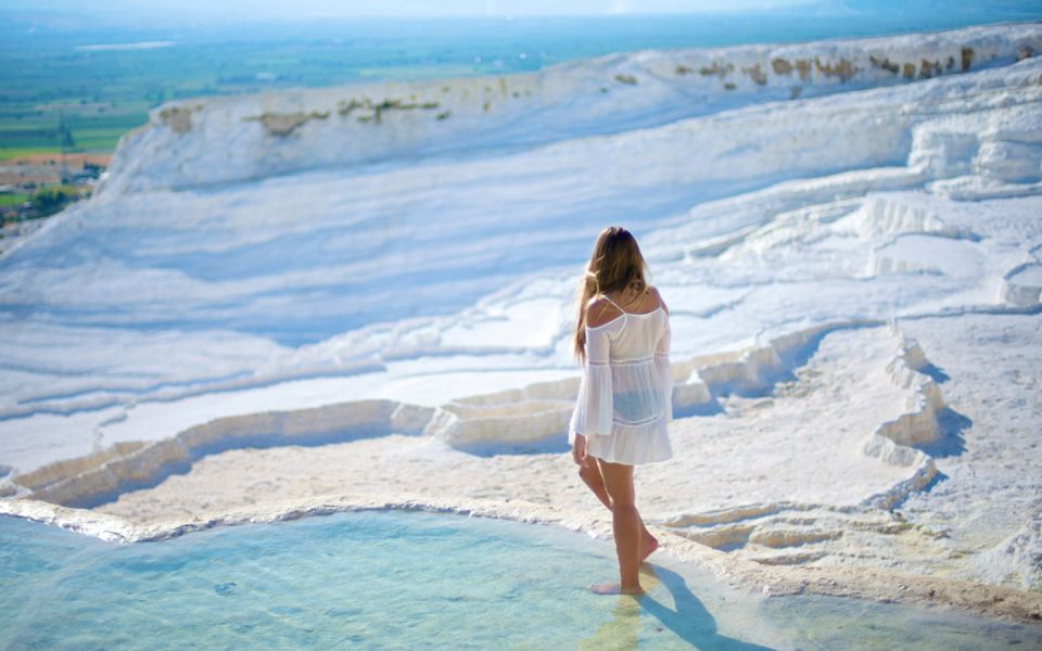 From Cesme: Private Pamukkale Day Trip With Lunch