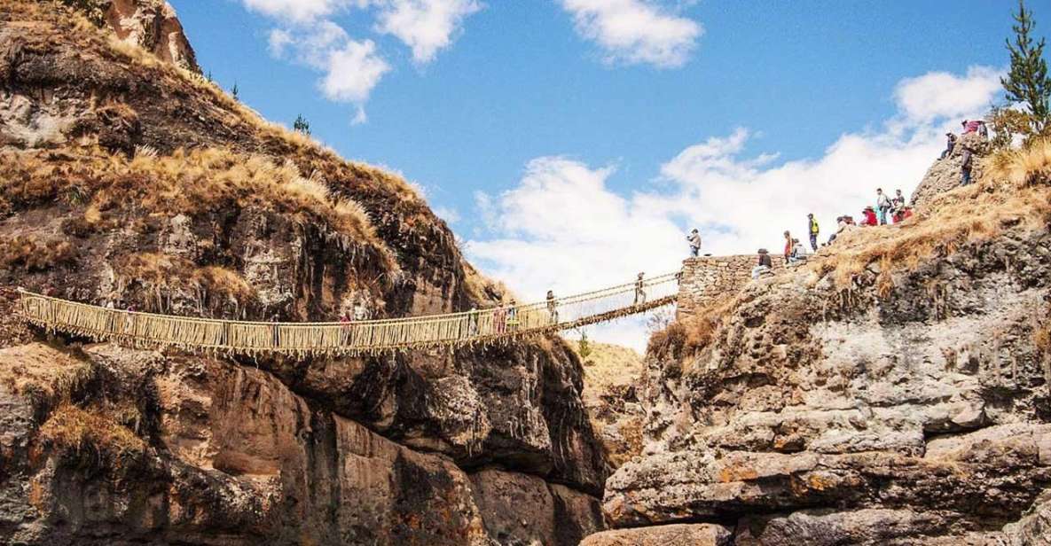 From Cusco: Excursion to the Inca Bridge Qeswachaka