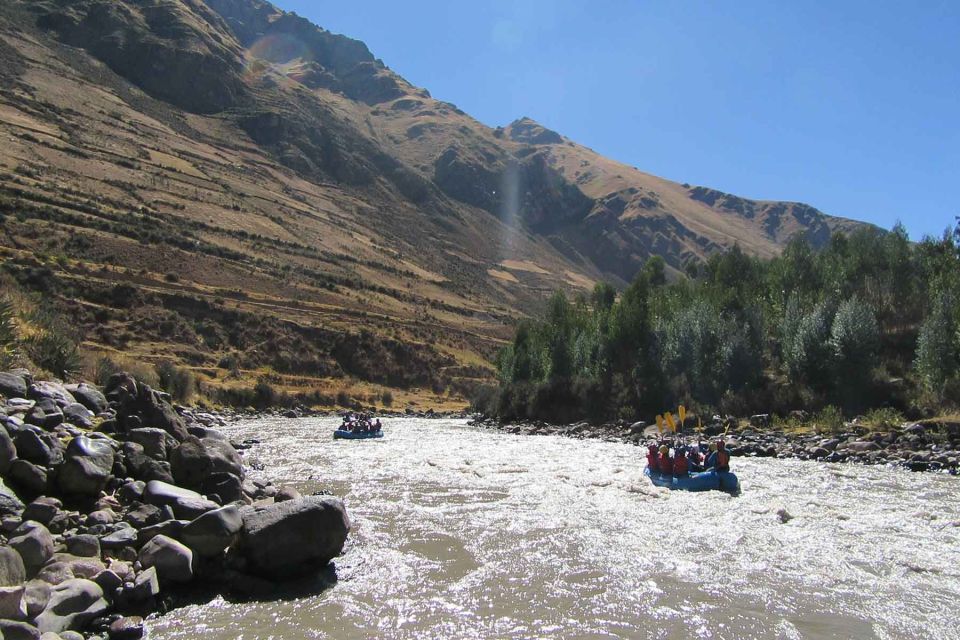 From Cusco: Rafting in Cusco in 1 Day