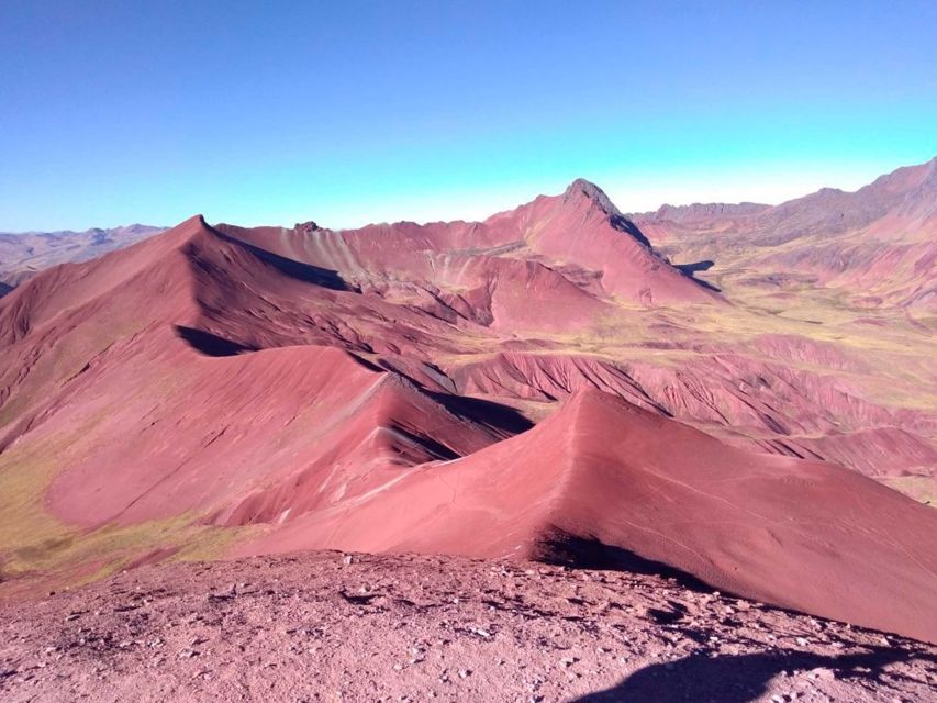 From Cusco: Rainbow Mountain and Red Valley Optional Tour