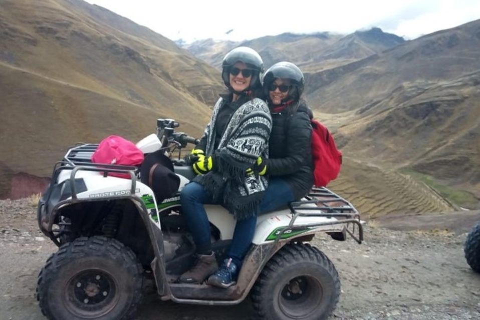 From Cusco: Vinicunca Rainbow Mountain ATV Tour With Meals