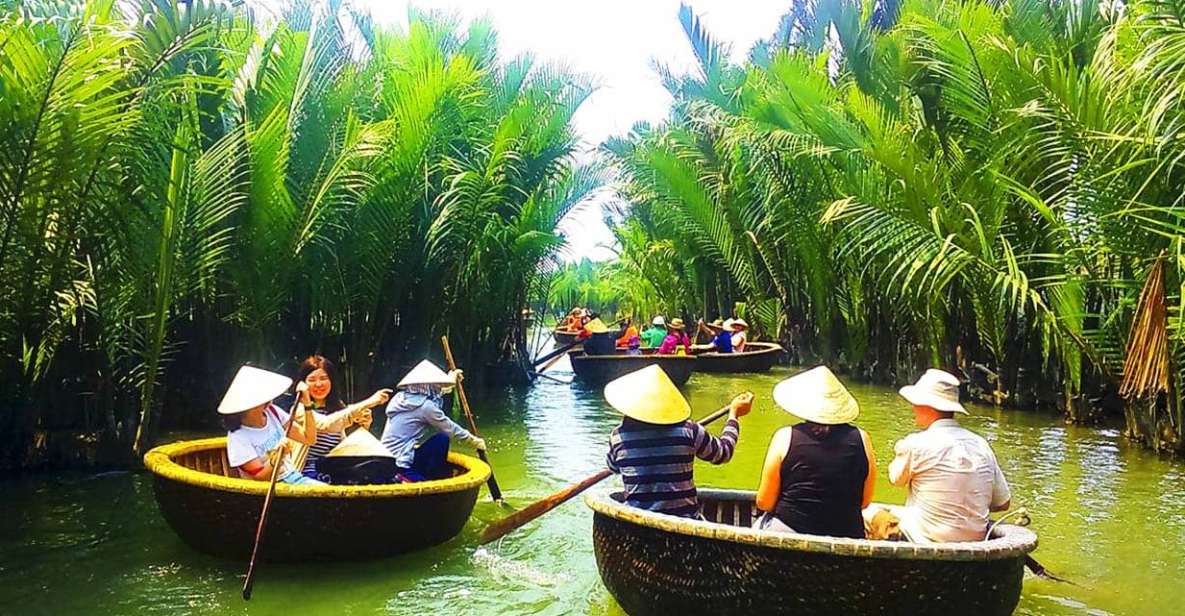 From Da Nang: Bay Mau Coconut Palm Forest Day Tour and Lunch