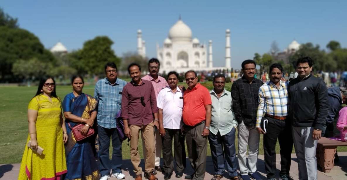 From Delhi: Taj Mahal & Agra Fort Day Tour