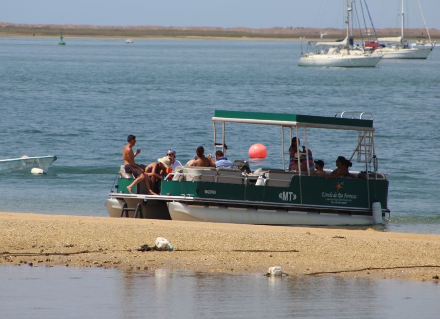 From Faro: 2-Island, 2-Stop Ria Formosa Catamaran Tour - Tour Details