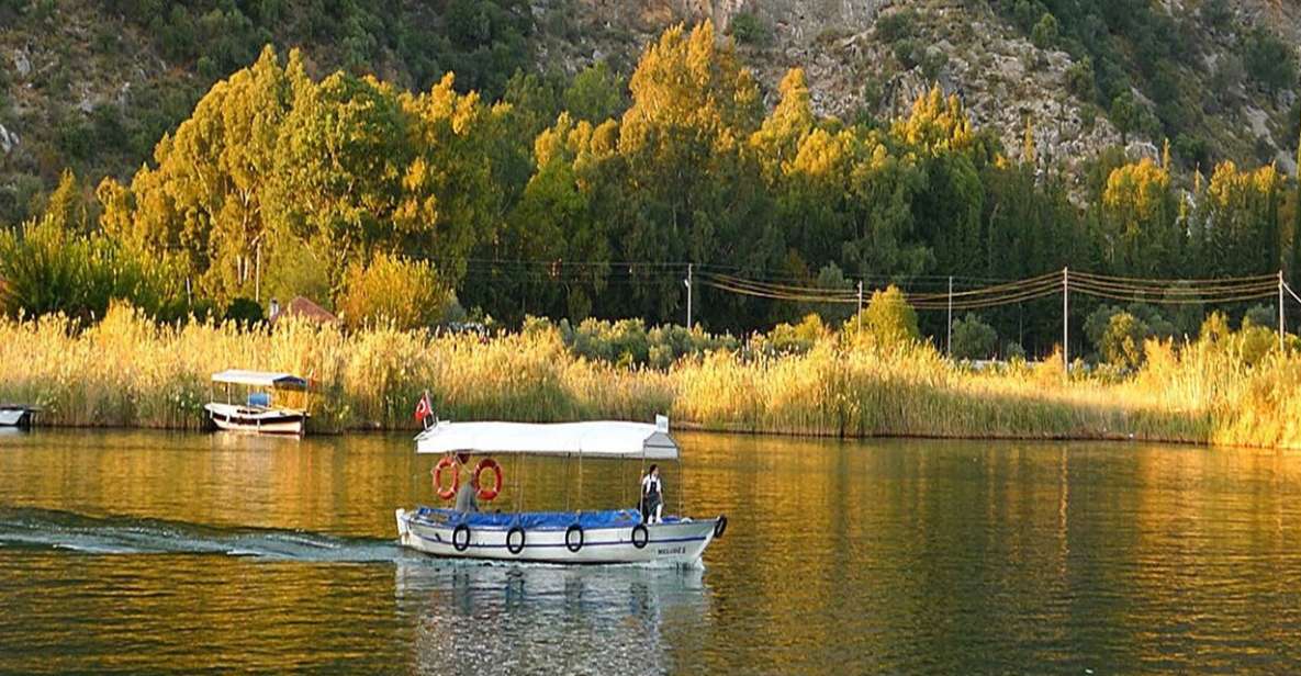 From Fethiye: Dalyan Day Trip With Mud Bath and Turtle Beach