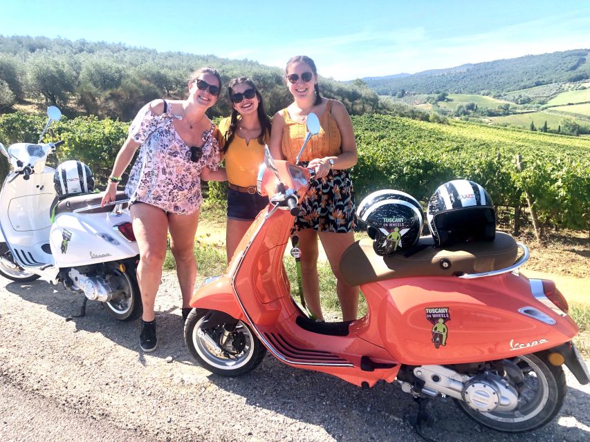 From Florence: All-Inclusive Tuscany Vespa Tour in Chianti