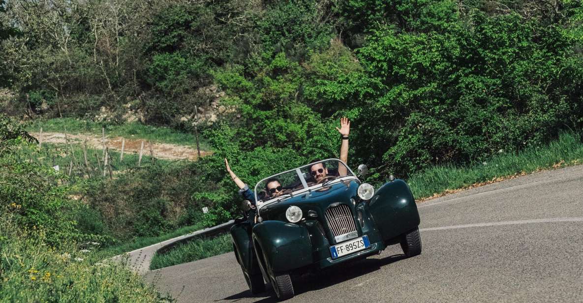 From Florence | Private Chianti Tour Driving a Classic Car