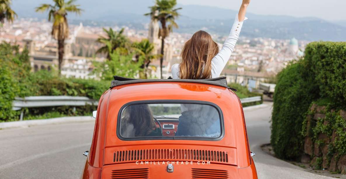 From Florence: Vintage Fiat 500 Chianti & Tuscany Wine Tour