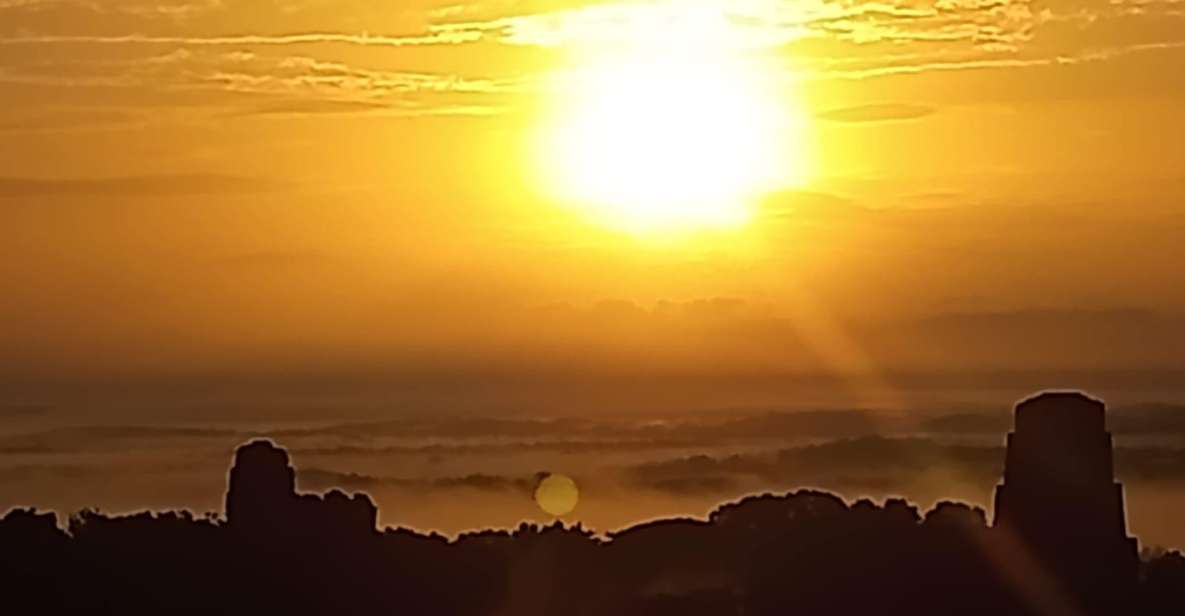 From Flores: Tikal Guided Tour With Transportation