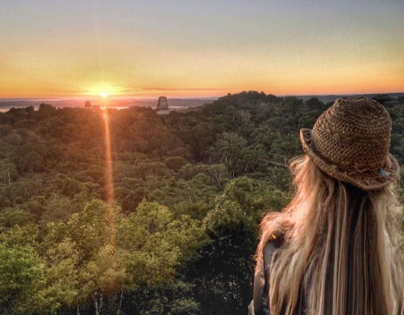 From Flores: Tikal Sunrise Extended Private Tour