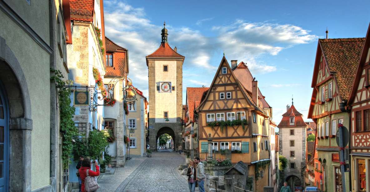 From Frankfurt: Romantic Road to Rothenburg Ob Der Tauber