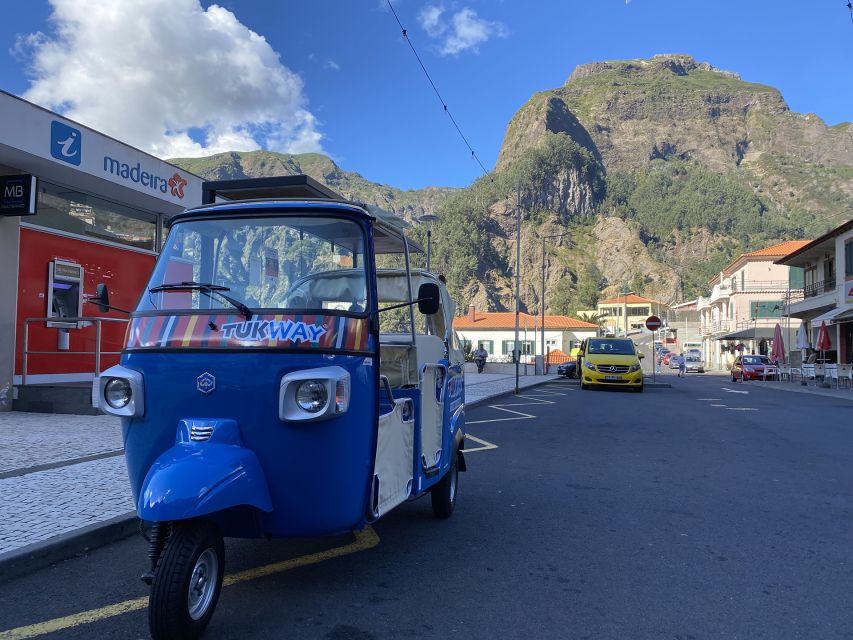 From Funchal: Madeira Nuns Valley Sightseeing Tuk-Tuk Tour