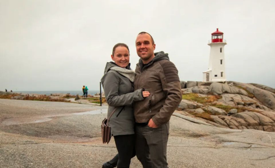 From Halifax: City and Peggys Cove Sunset Guided Tour