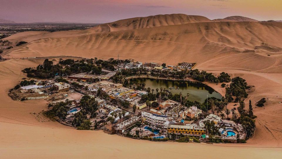 From Huacachina: Buggy and Sandboard in the Dunes