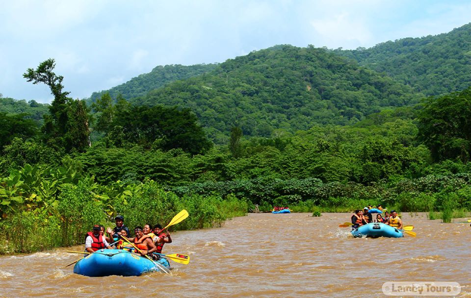 From Huatulco: Rafting, Beach Viewpoint & Snorkelling Tour