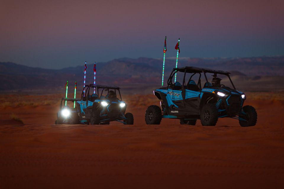 From Hurricane: Self-Drive Nighttime UTV Tour - Tour Details