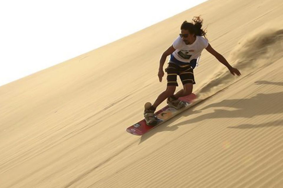 From Ica: Huacachina Lagoon & Desert Trip With Sandboarding